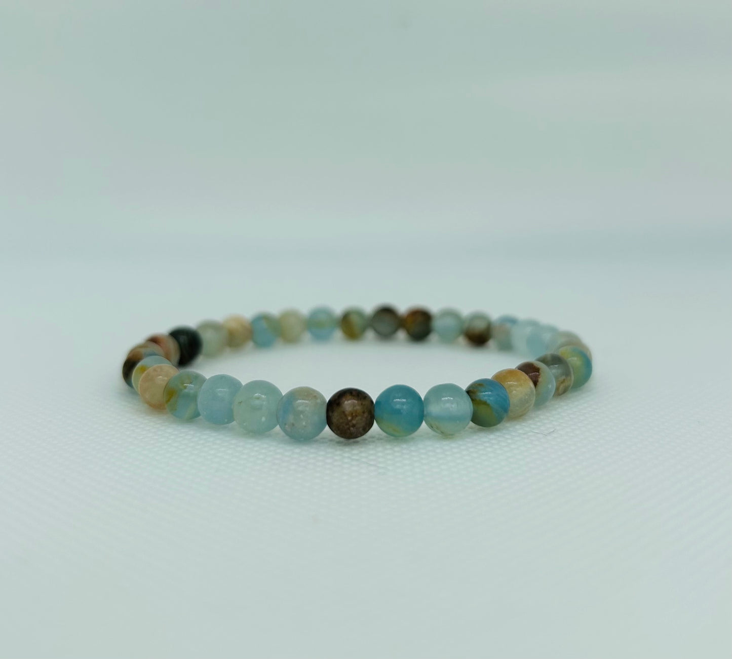 Blue Calcite Crystal Bracelet (Jewellery, Gift, Healing, Gemstone, Mineral)