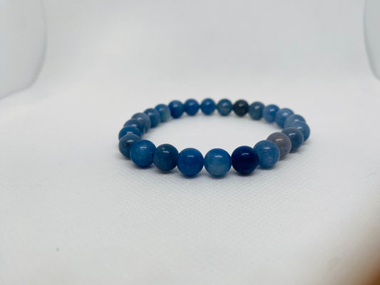 Blue Aventurine beaded bracelet